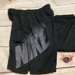 2 pair of NIKE pull on athletic shorts-Men’s medium